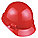 SLOTTED CAP, CSA Z94.1-2005, TYPE 1, CLASS E, PE, 4-PT FAS-TRAC RATCHET, FRONT BRIM, RED