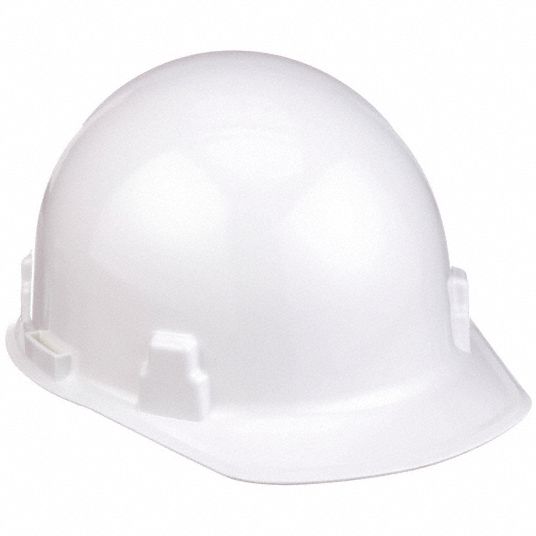 White, No Graphics, Hard Hat - 3nxx4