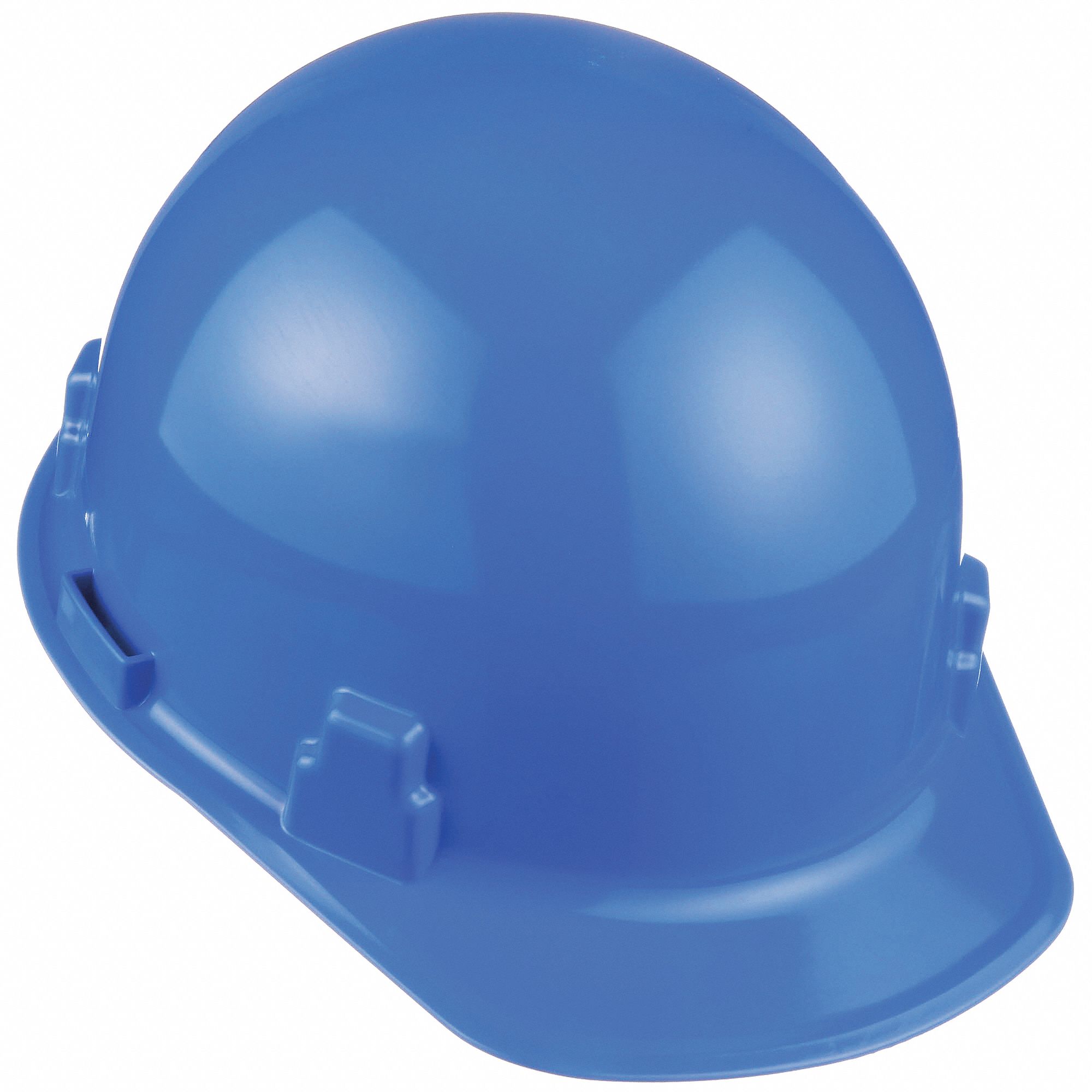 SLOTTED CAP, GLASS-REINFORCED NYLON, 4-POINT FAS-TRAC III, FRONT BRIM, BLUE