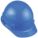 SLOTTED CAP, GLASS-REINFORCED NYLON, 4-POINT FAS-TRAC III, FRONT BRIM, BLUE