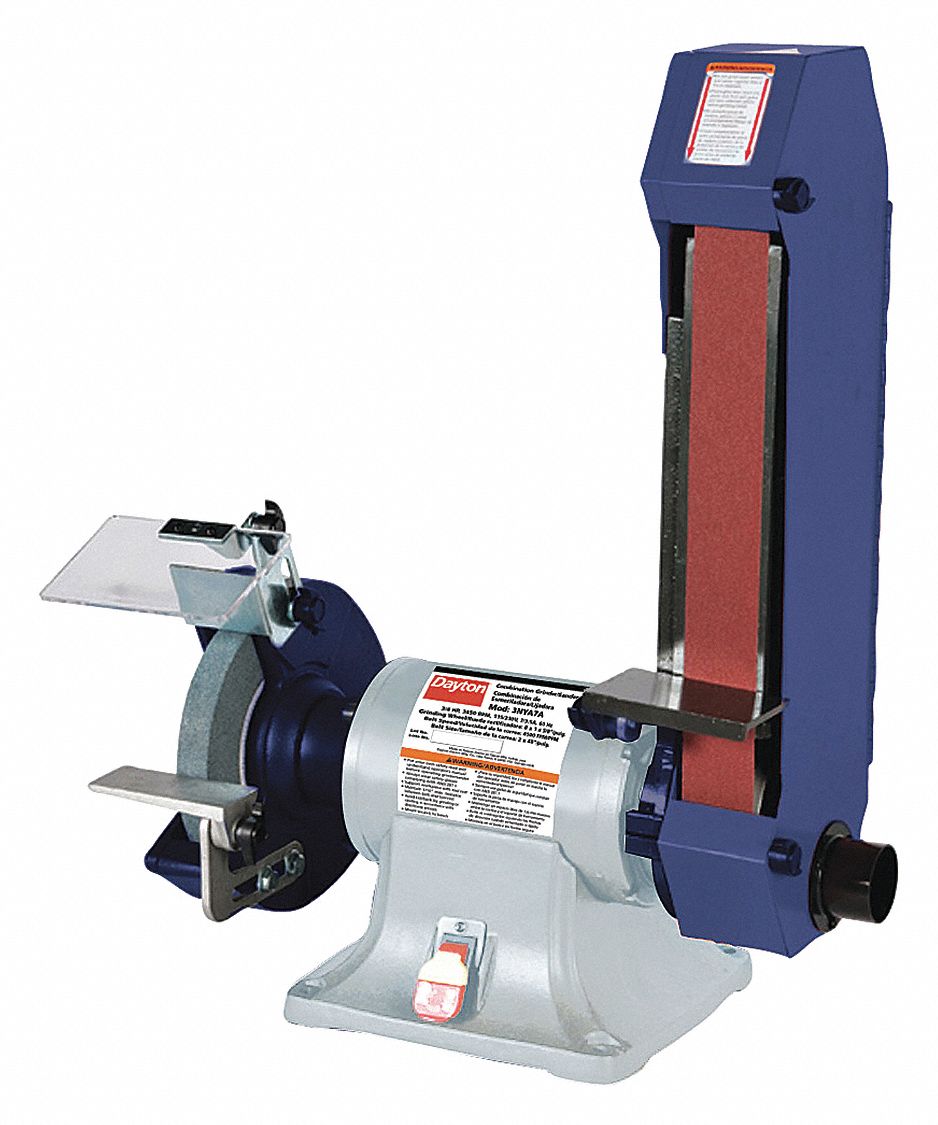 DAYTON Bo Belt & Bench Grinder 8 In Dia 2x48 3NYA7