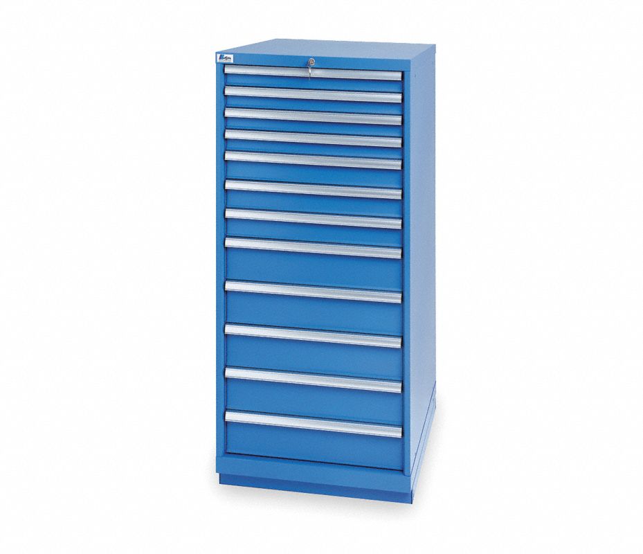 LISTA Gabinete Modular con Cajones, Fijo, 59-1/2" Alto, 28-1/4" Ancho