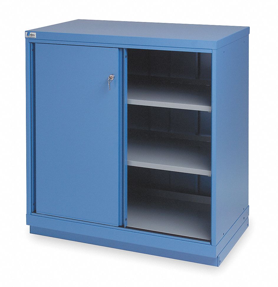 BASE CABINET,BRIGHT BLUE,41-3/4