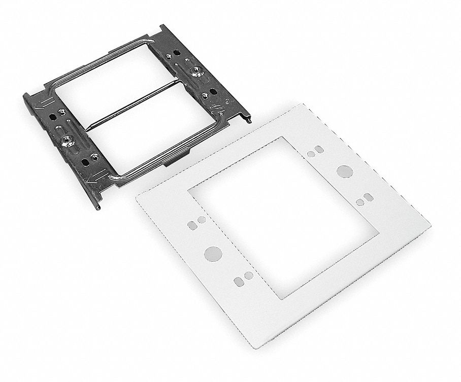 Device Plate Gray Steel Plates