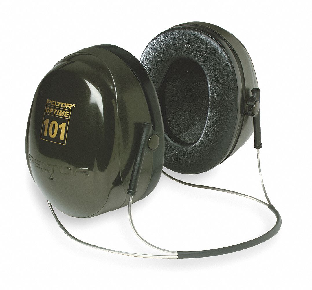 3M BehindtheNeck Ear Muffs, 26 dB Noise Reduction Rating NRR