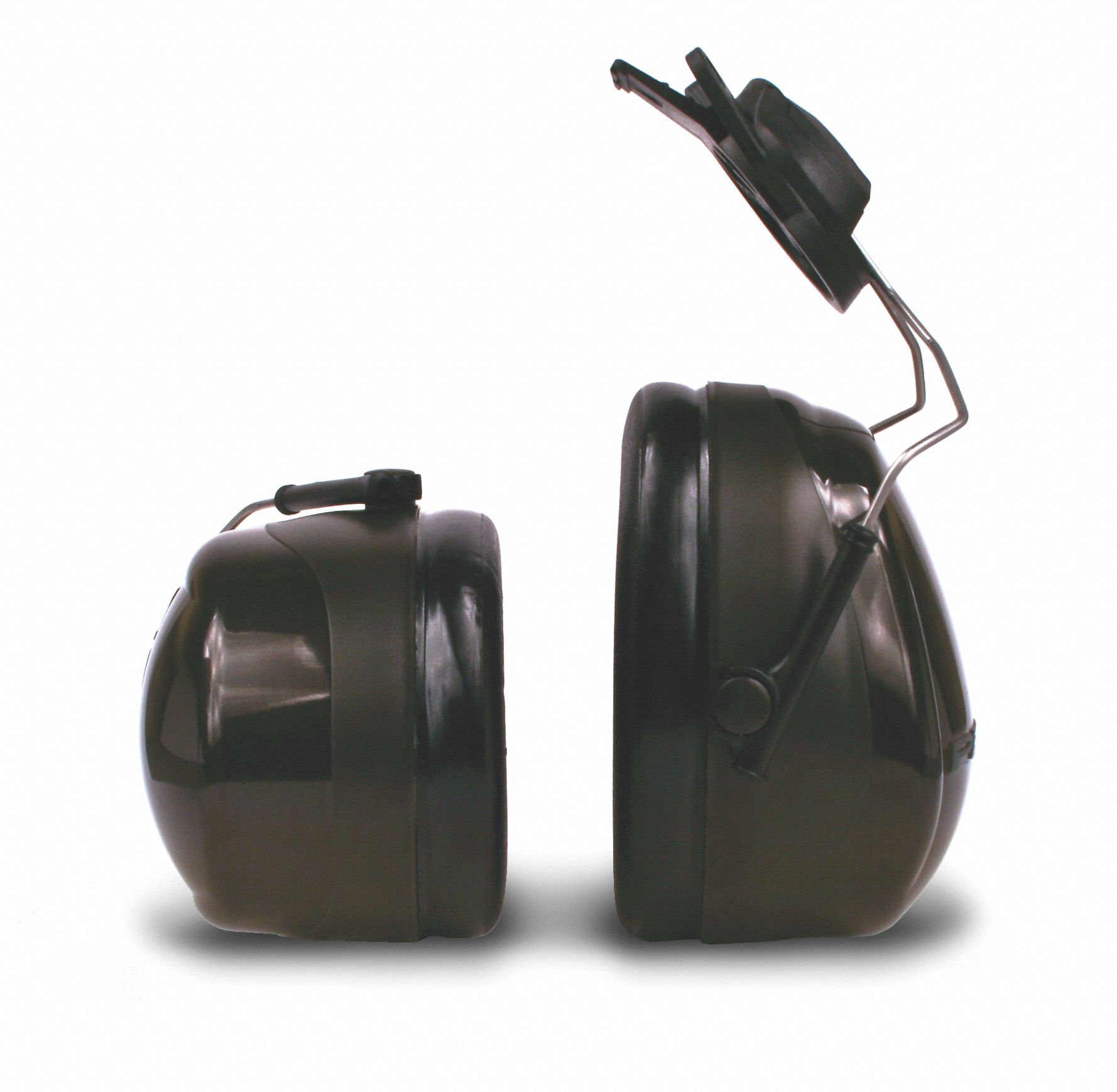 3M Hard Hat Mounted Ear Muffs, 24 dB Noise Reduction Rating NRR