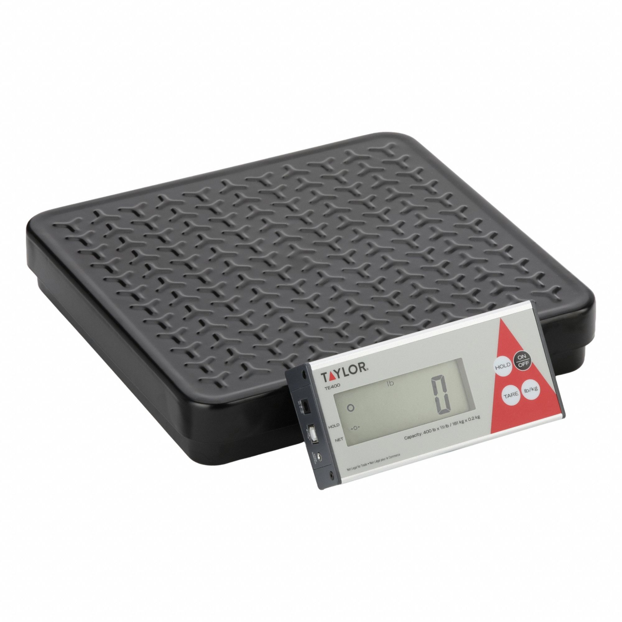 Bench Scale: 400 lb Wt Capacity, 12 1/4 in Weighing Surface Dp, 12 in Weighing Surface Wd