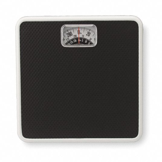 Mechanical Bath Scale, 136kg/300 lb Capacity, 10 1/2 in W x 10 1/4 in D