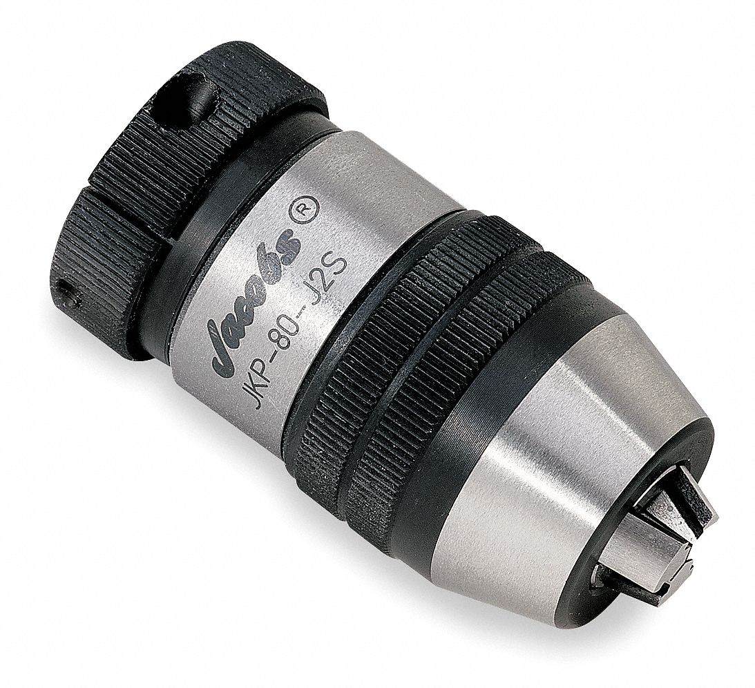 High Precision Drill Chuck, Jacobs Taper, Mounting Size 6JT Grainger