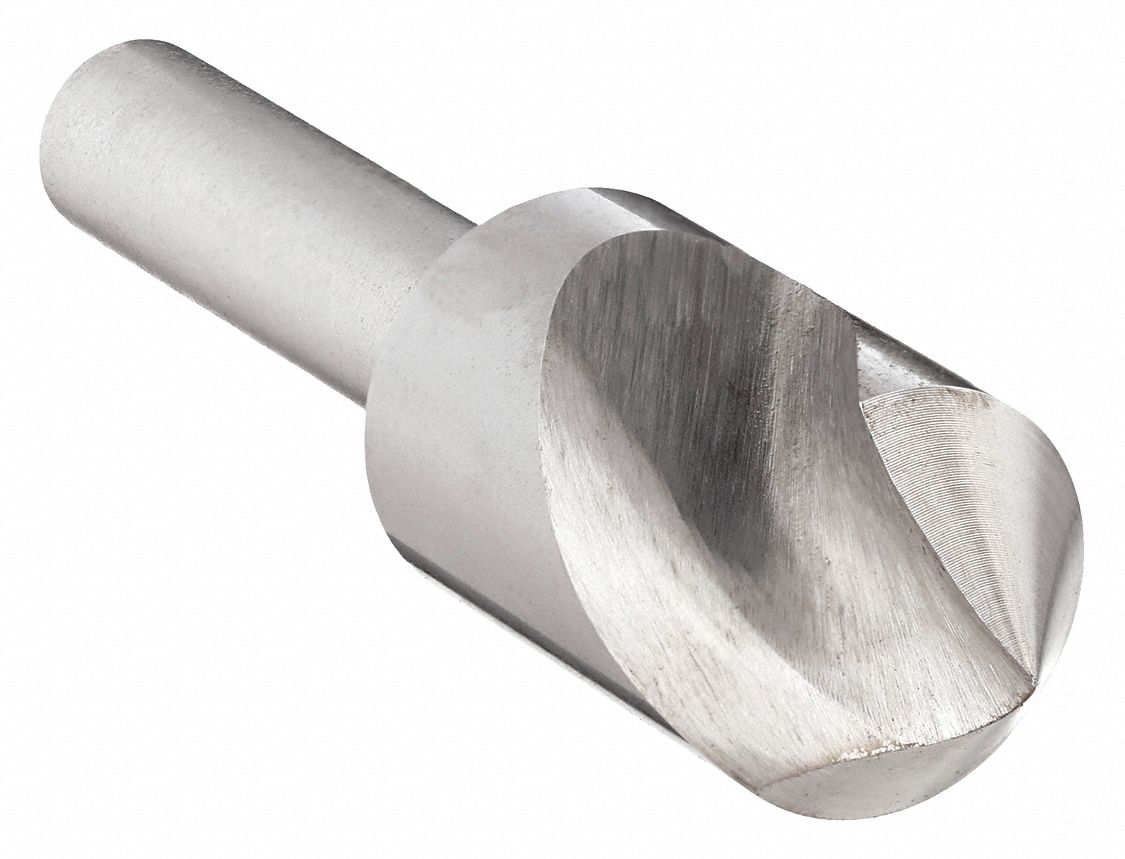 COUNTERSINK, ¼ IN BODY DIAMETER, ¼ IN SHANK DIAMETER, BRIGHT/UNCOATED FINISH, 1½ IN L