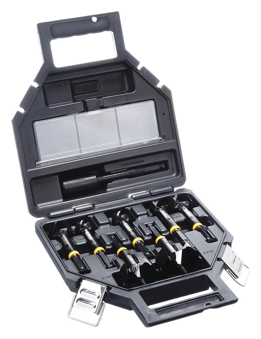 DEWALT Wood Drilling Bit Set 6 in Overall Lg