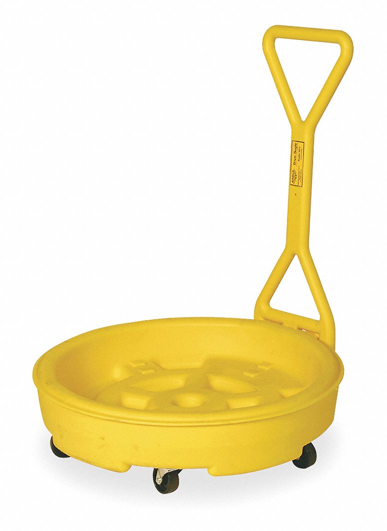 EAGLE Mobile Drum Spill Dolly, 1,250 lb Spill Containment Load Capacity