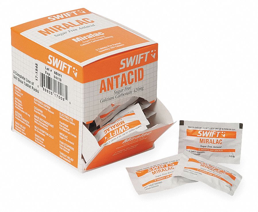 Antacids and Indigestion, Tablet, 50 x 2, Regular Strength, Calcium