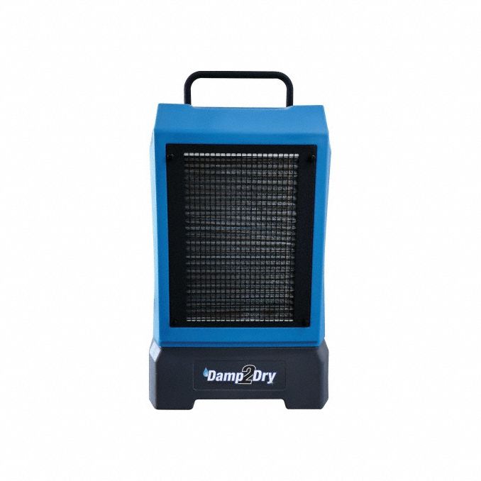 Portable Dehumidifier: 3PACD250, Std Refrigerant, R-32, 33 in x 23 in x 22 in