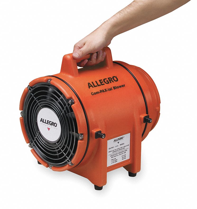 Allegro V Ac In Duct Dia Confined Space Fan Pak Grainger