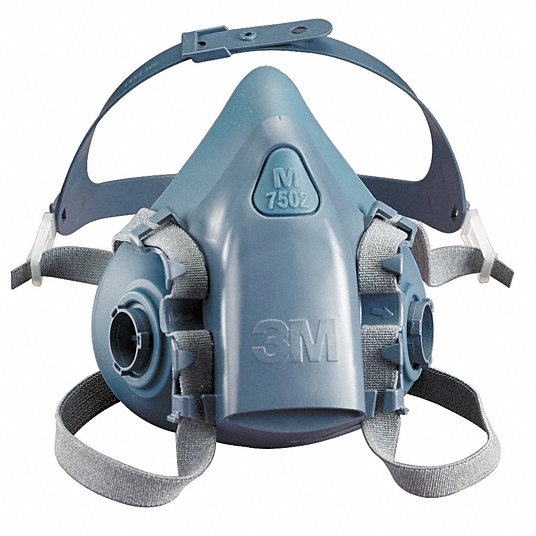 3M 7502 Half Facepiece Respirator - Medium