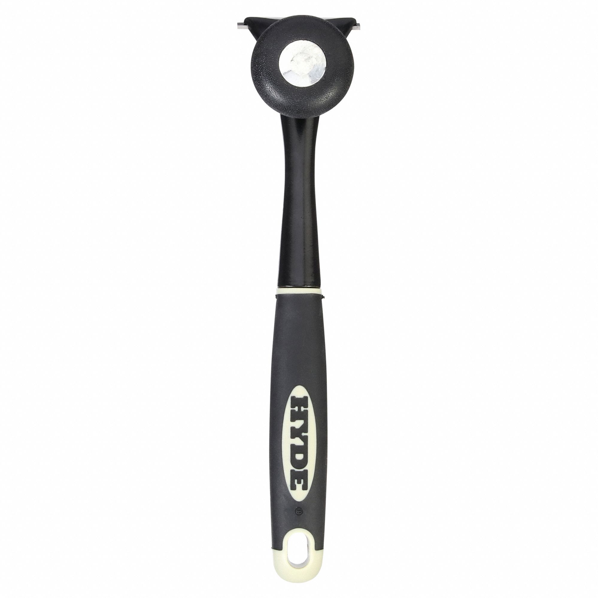 SCRAPER, CARBIDE BLADE, NYLON HANDLE, STIFF, STRAIGHT BLADE, 8 1/2 IN OVERALL L