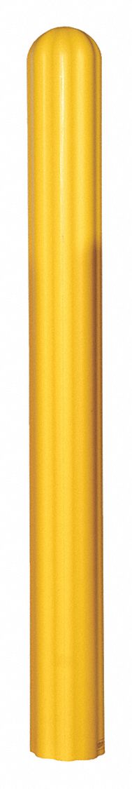 BOLLARD COVER,8 IN DIA.,57 IN H,YELLOW