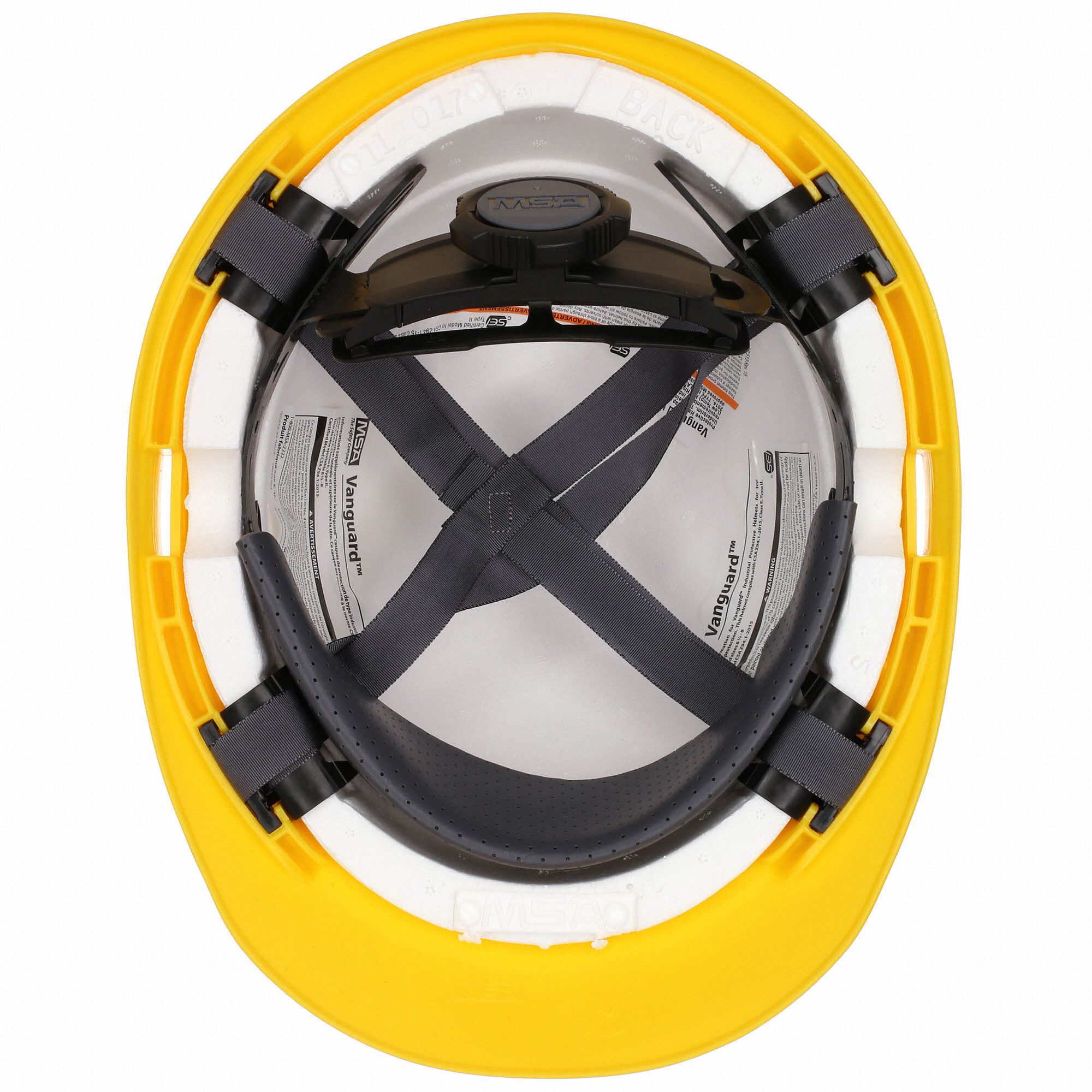 MSA Front Brim, Hard Hat, Type 2, Class E ANSI Classification, Vanguard