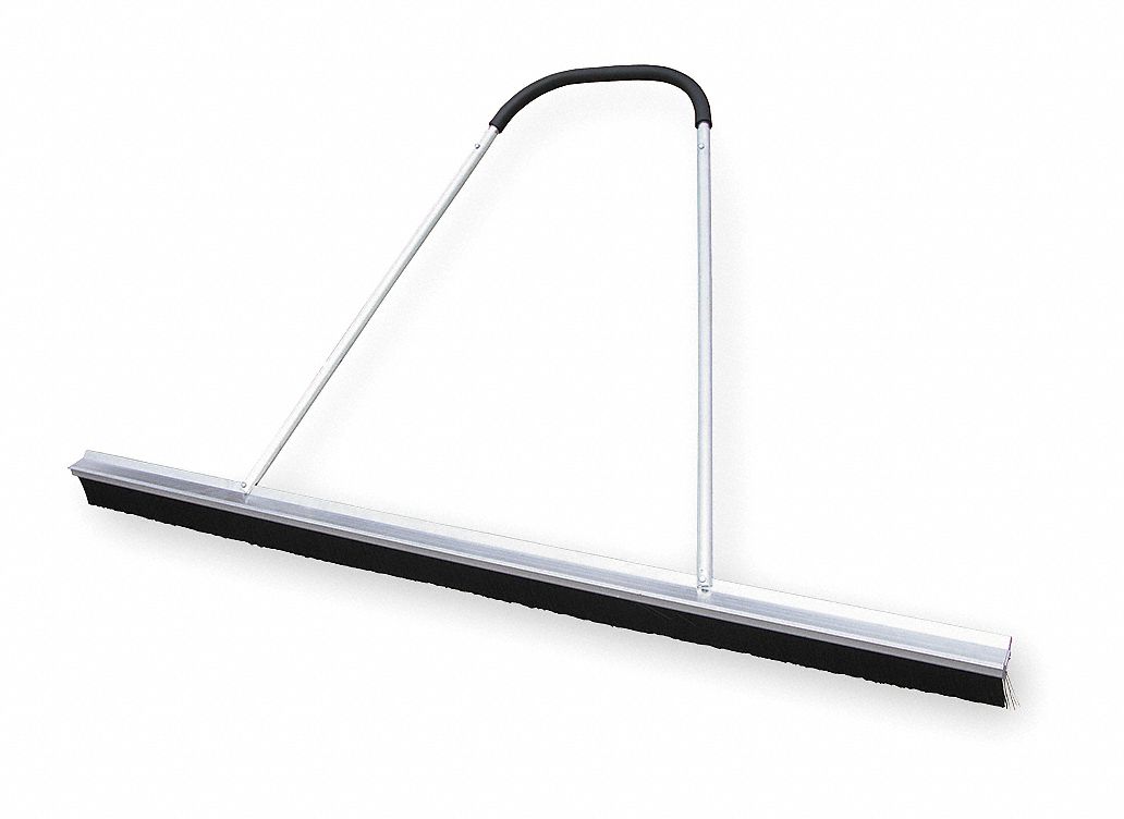 PUSH BROOM,40 IN HANDLE L,84 IN FACE