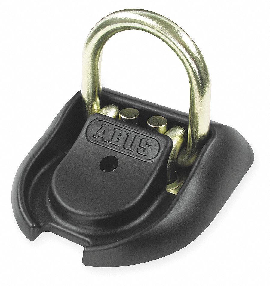 ABUS Anclaje de Pared/Piso, Acero yPlástico Anclas para Camiones y Remolques 3PCG1 WBA100