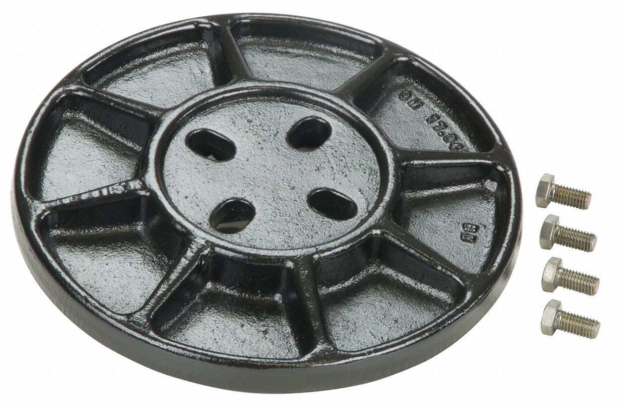 Cylinder Base Plate: For Use w/ RC5013/RC502/RC504/RC506, Gen Purpose Hydraulic Cylinder