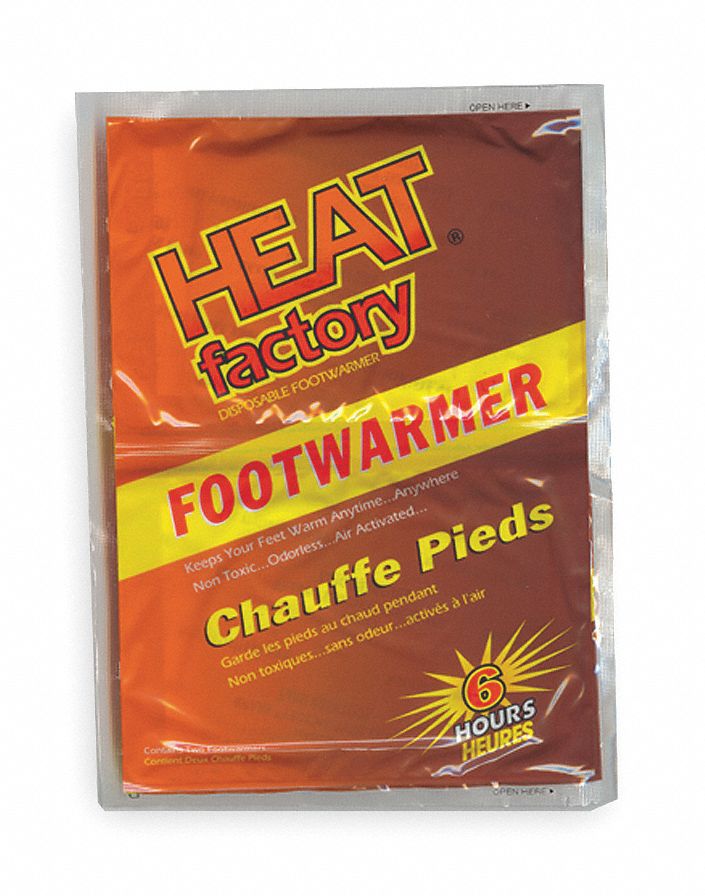 3PEG7 - Foot Warmer 2-3/4 x 3-1-/2 In PR PK3