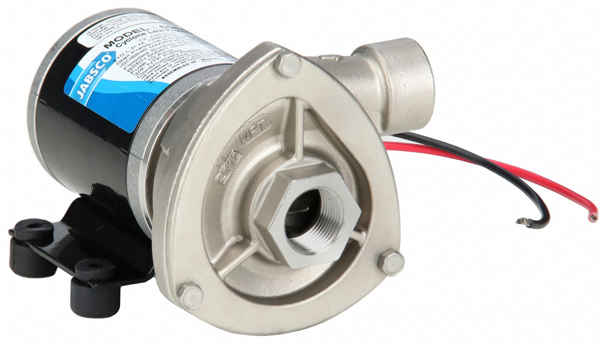 PUMP, 12VDC, 9 AMP, 3/4 X 3/4 IN.