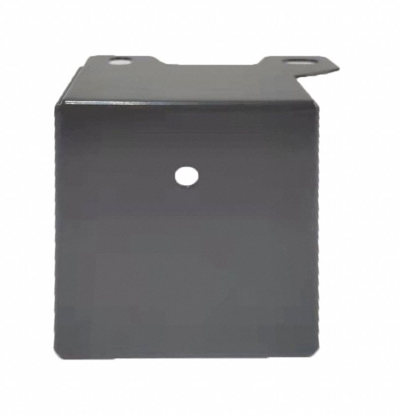 Capacitor Cover: Steel, Gray Enamel, Includes Mounting Hardware, 3PFZ7