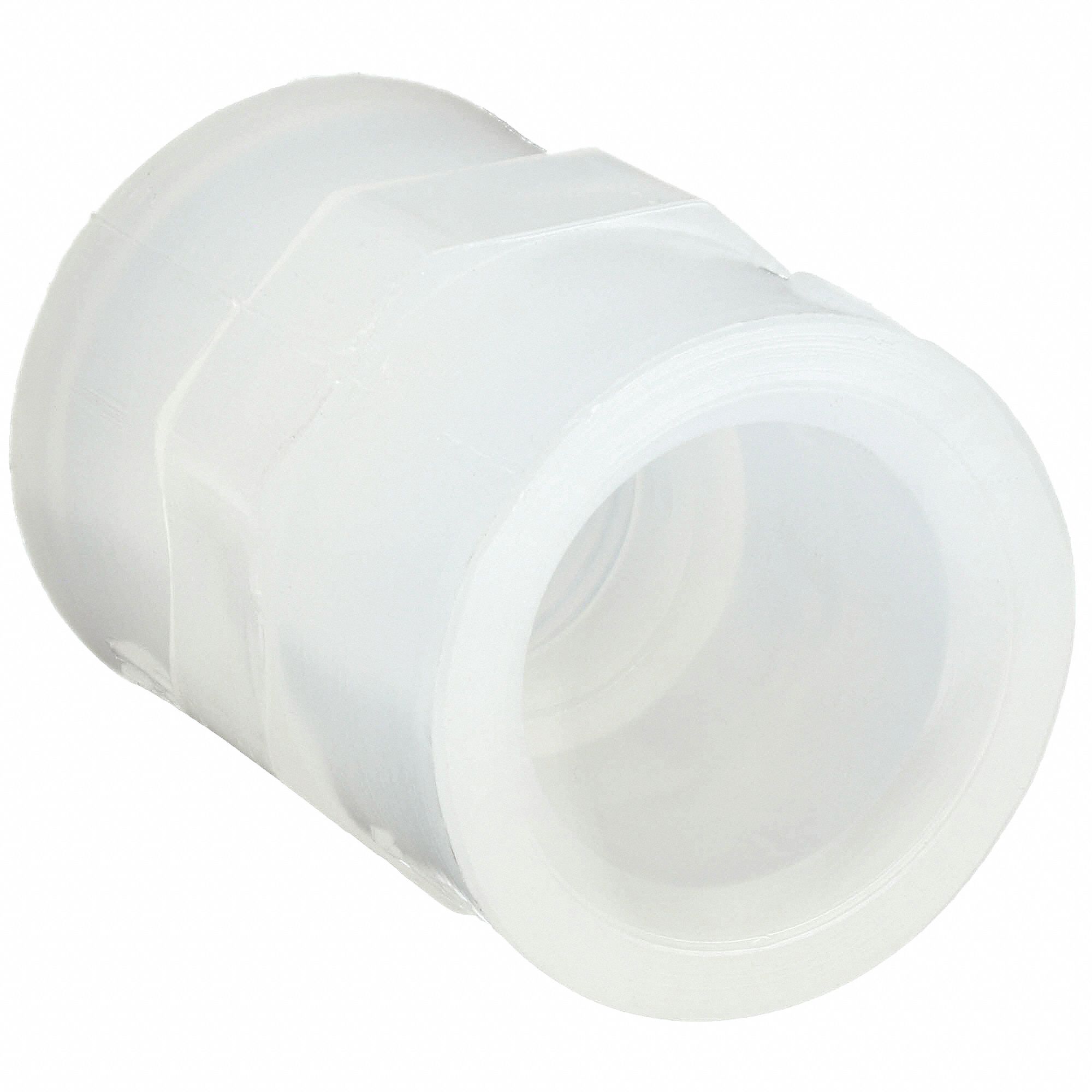 Female Adapter: 1/2 in x 1/2 in Fitting Pipe Size, Schedule 80, Socket x NPT, 150 psi, 0° to 180° F