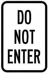 Do Not Enter Sign, 18" x 12"