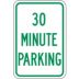 30 Minute Parking Signs