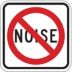 No Noise Signs