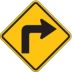 Right Turn Signs