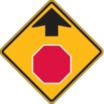Stop Ahead Signs