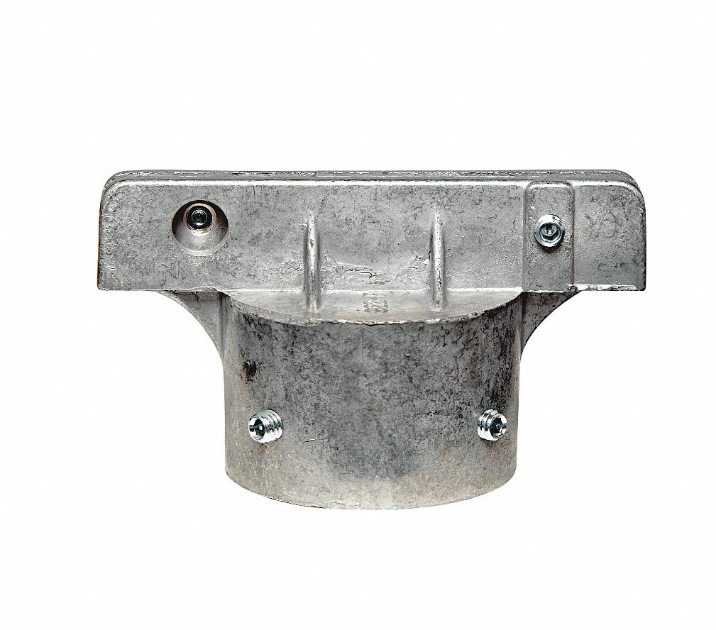 2 3/8 in Round, Post Top, Street Sign Mounting Bracket 3PNG4037