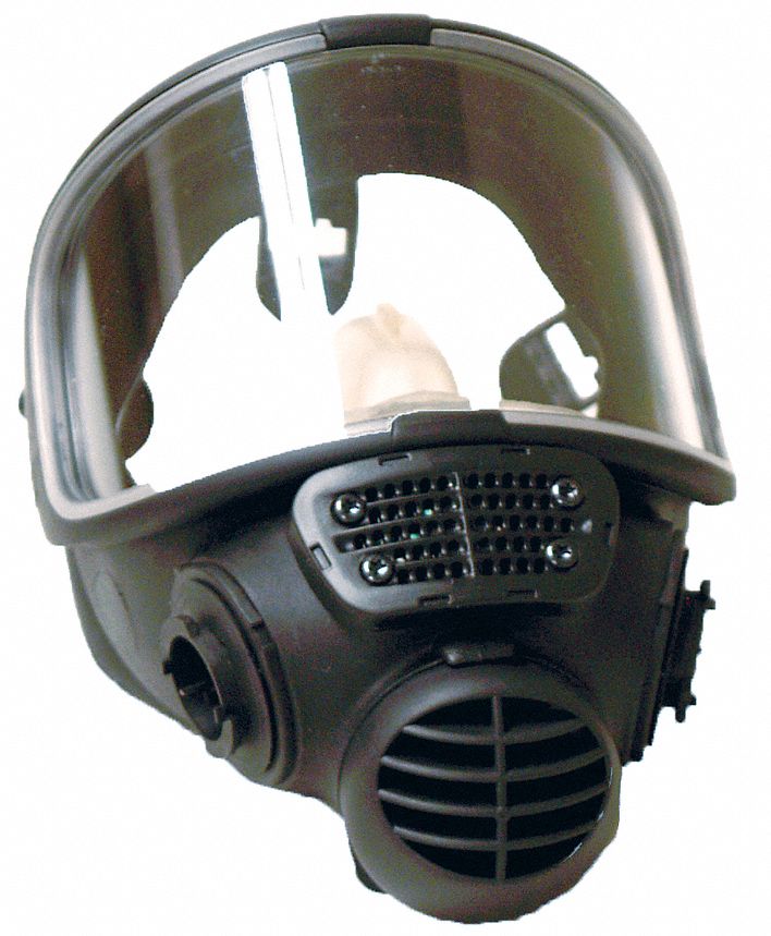 SCOTT SAFETY Full Face Respirator, M/L, Cartridges Included No 3PPP6