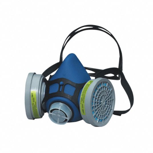 SURVIVAIR Low Maintenance Half Mask Respirator, T-Series Limited Use ...