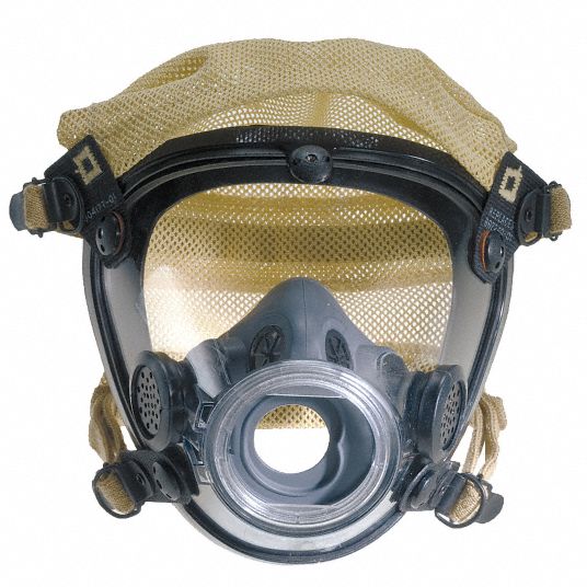 EPDM Rubber, Bayonet, Full Face Respirator - 3PPY6|804191-72