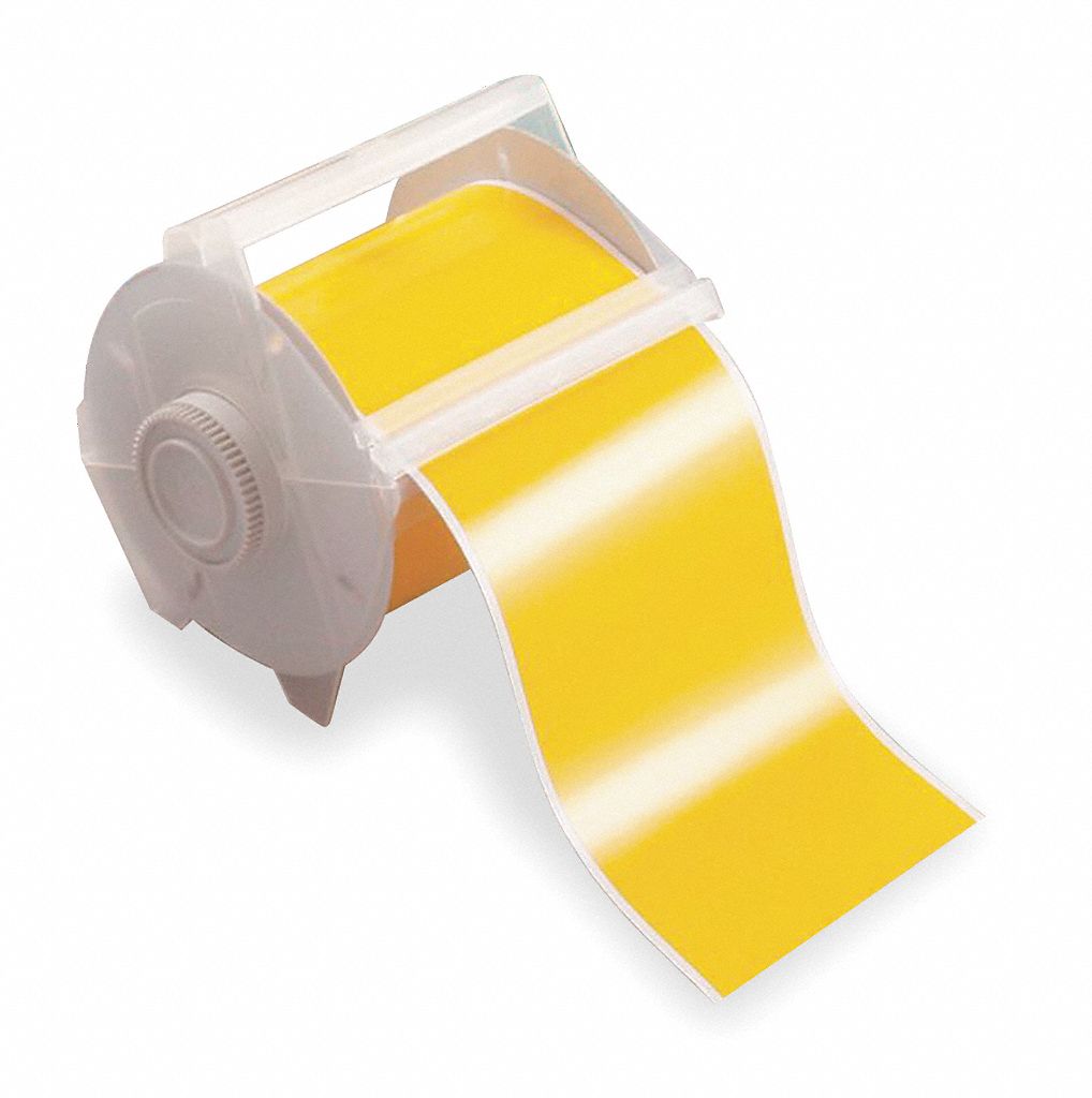 1 1/8 in x 100 ft, Vinyl, Continuous Label Roll - 3PU37|113117 - Grainger