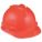 SLOTTED CAP, CSA, TYPE 1, CLASS E, PE, 4-PT STAZ-ON PINLOCK, FRONT BRIM, HI-VIS ORANGE