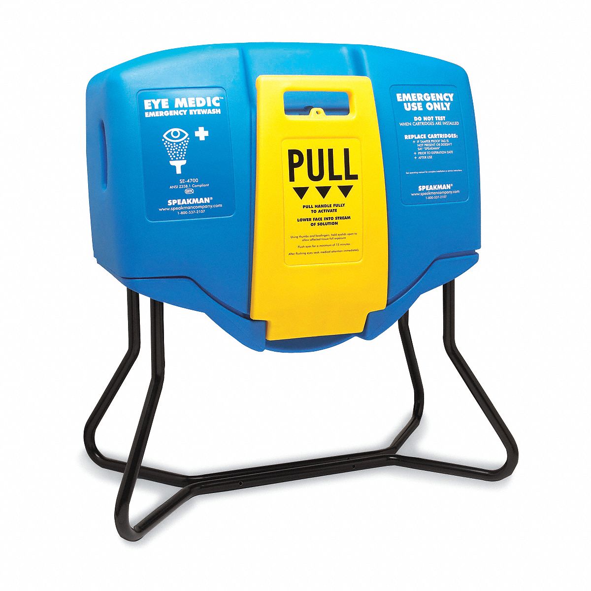 Eye Wash Station, Wall or Counter Mounting Grainger