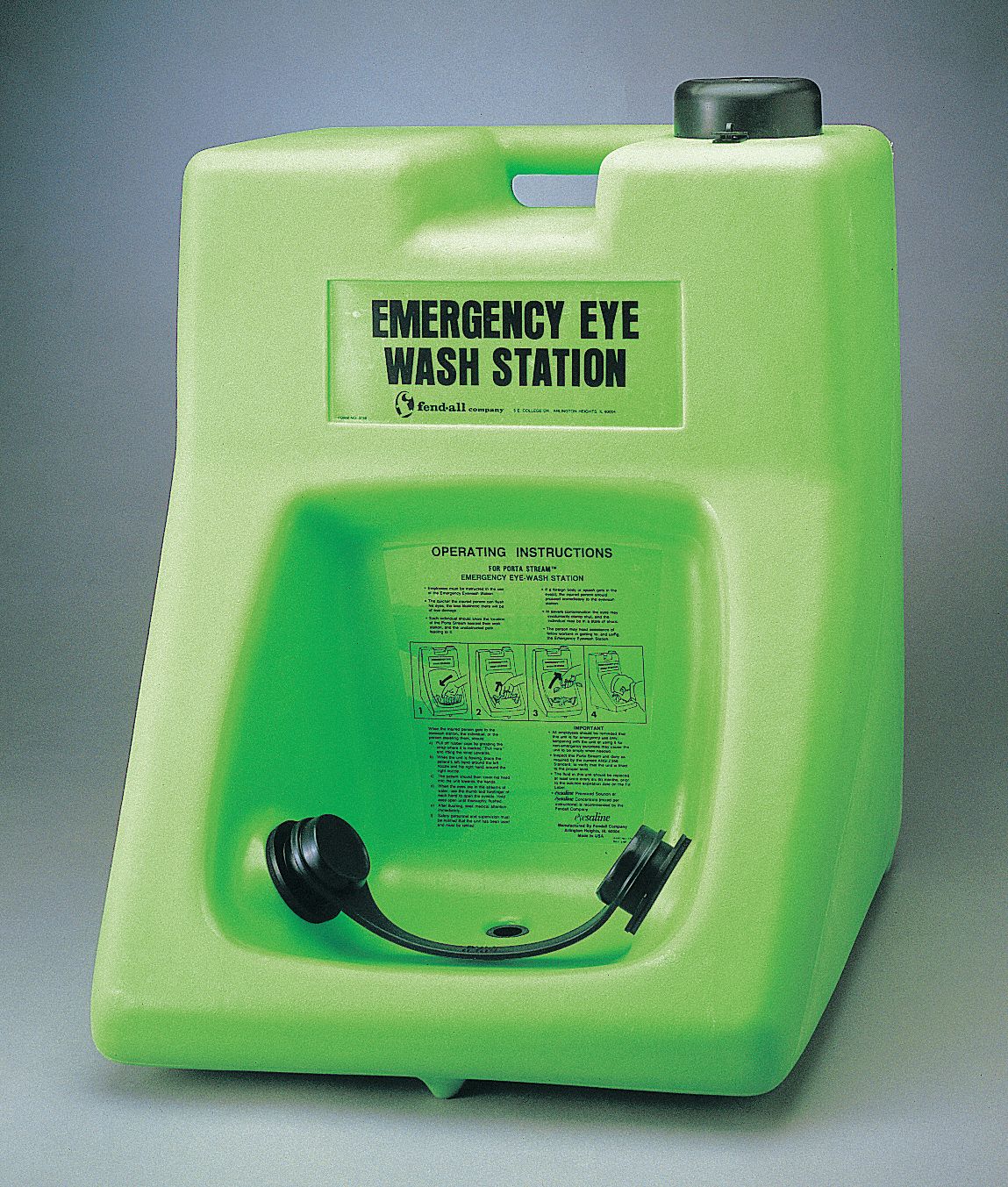 3PVP7 - Eyewash Fend-All Polyethylene Green 0.4