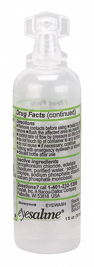 3PVT3 - Personal Eye Wash Bottle 1 oz.