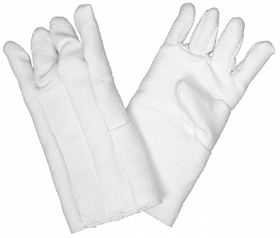 Knit Gloves: Universal, Glove Hand Protection, ANSI Abrasion Level 4, 1,300°F Max Temp, 1 PR
