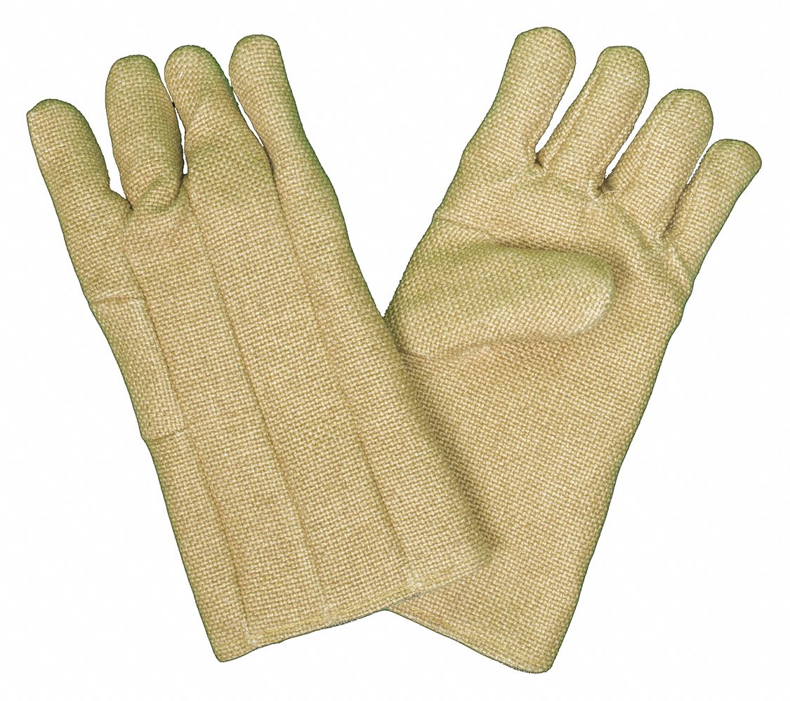 Knit Gloves: Universal, Glove Hand Protection, Rough, Vermiculite, Full, ZetexPlus, 1 PR