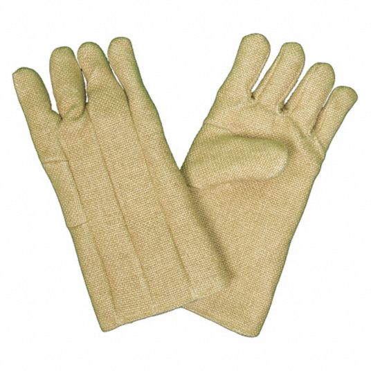 Nomex Oven Gloves with fingers  long elasticated wrist oven gloves from  starlight packaging