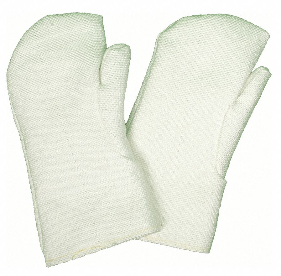 Knit Gloves: Universal, Mitt Hand Protection, Uncoated, ANSI Abrasion Level 4, Zetex, 1 PR