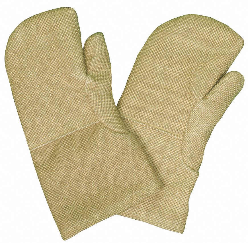 Knit Gloves: Universal, Mitt Hand Protection, Rough, Vermiculite, Full, ZetexPlus, 1 PR