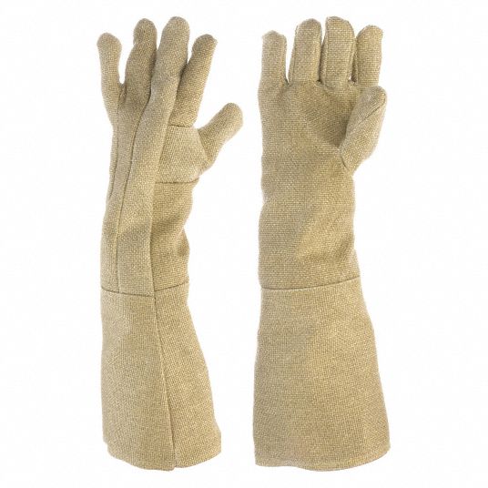 Chicago Protective Apparel 234-ZP Zetex Plus High Heat Resistant Gloves W 2Ply Modaquilt Liner — Glove Length: 18